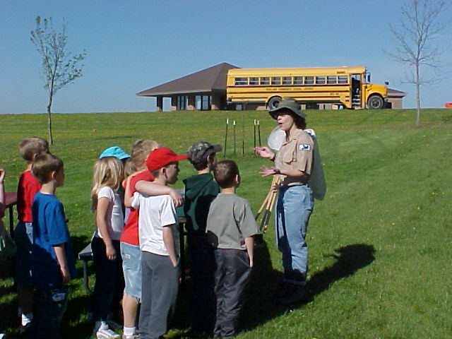 Kids waiting to Board the Bus